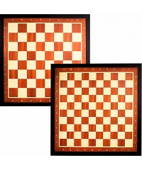 Шашечная и шахматная доска Schreuders Draughts-Chess Board With Border Deluxe