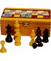 Шахматы деревянные без доски Schreuders Chess Pieces 87 mm