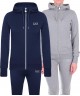 Спортивный костюм женский Armany EA7 Tracksuit Blue Grey в Алматы