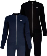 Спортивный костюм женский Armany EA7 Tracksuit Black Blue