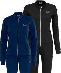 Спортивный костюм женский Armany EA7 Tracksuit Blue Black