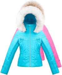 Горнолыжная куртка подростковая Poivre Blanc 1002-JRGL-A Girls Blue Pink