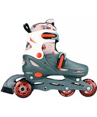 Роликовые коньки Schreuders Inline Quads Junior Adjustable Hard Boot