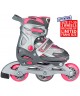 Роликовые коньки Schreuders Inline Skates Junior Adjustable SemiSoft Boot в Алматы