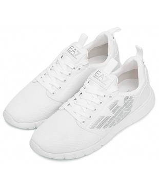 Кроссовки для бега унисекс Armany EA7 Tessuto Sneaker Blanco в Алматы