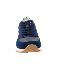 Кроссовки Armany EA7 Pelle Sneaker Men A138 Navy-White 10