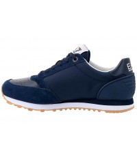 Кроссовки Armany EA7 Pelle Sneaker Men A138 Navy-White 10