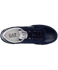 Кроссовки Armany EA7 Pelle Sneaker Men A138 Navy-White 10