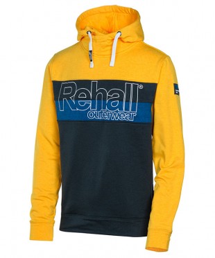 Кофта с капюшоном мужская Rehall Dave-R Sweat-Hooded Blue в Алматы