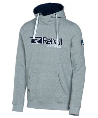 Флисовая кофта с капюшоном мужская Rehall Ezzy-R Sweat-Hooded Grey