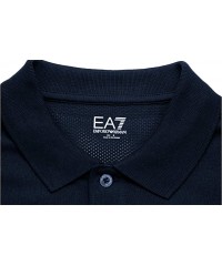 Спортивная футболка Armany EA7 Polo Shirt Men Night Blue