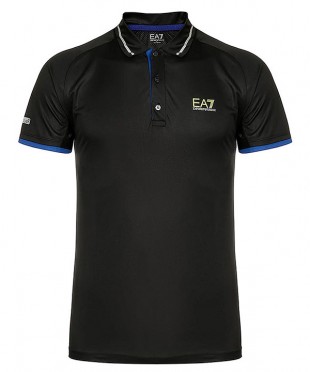 Спортивная футболка Armany EA7 Polo Shirt Men Blue Night в Алматы