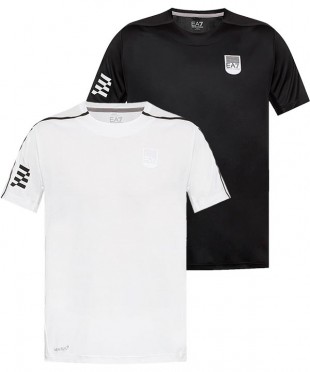 Спортивная футболка Armany EA7 T-Shirt Men White-Black в Алматы