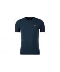 Спортивная футболка Armany EA7 T-Shirt Men Blue-Surf