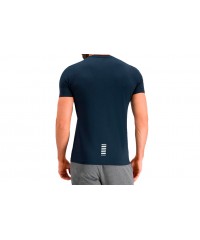 Спортивная футболка Armany EA7 T-Shirt Men Blue-Surf