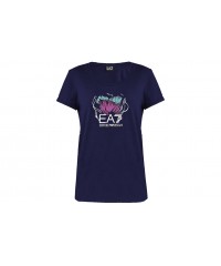 Спортивная футболка Armany EA7 T-Shirt Women Blue Grey