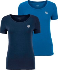 Спортивная футболка Armany EA7 T-Shirt Women Blue Blue