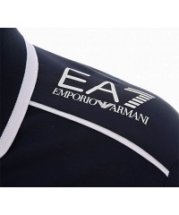 Футболка поло мужская Armany EA7 Shirt White Blue