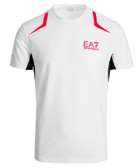 Спортивная футболка мужская Armany EA7 T-Shirt White Black