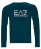 Футболка мужская Armany EA7 T-Shirt Jersey Black Blue в Алматы