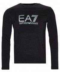 Футболка мужская Armany EA7 T-Shirt Jersey Black Blue