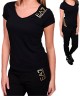 Футболка женская Armany EA7 T-Shirt Black в Алматы