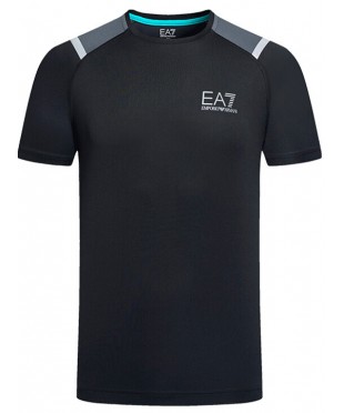 Футболка мужская Armany EA7 Jersey T-Shirt Black в Алматы