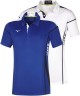 Спортивная футболка Mizuno Wom Hex Rect ZP Polo в Алматы