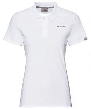 Теннисная футболка Head Club Tech Polo Shirt W в Алматы