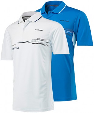 Теннисная футболка Head Club Technical Polo Shirt B в Алматы