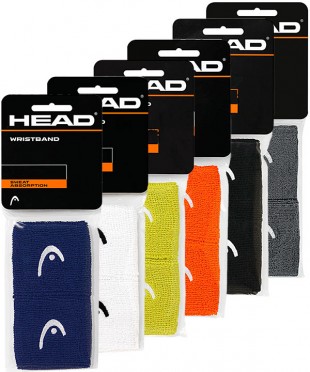 Теннисные напульсники Head Wristband Wristband 2,5'