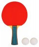 Ракетки для настольного тенниса Schreuders Table Tennis Bat • 1 Star • With 2 Balls