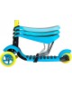 Самокат Nijdam 3-Wheel Scooter With Seat Mini BGZ Blue-Yellow-Black