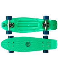 Скейтборд Nijdam Plastic Skateboard 28 Flipgrip-Board MIB Mint Green-Blue