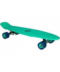 Скейтборд Nijdam Plastic Skateboard 28 Flipgrip-Board MIB Mint Green-Blue