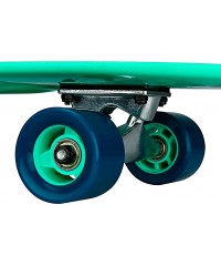 Скейтборд Nijdam Plastic Skateboard 28 Flipgrip-Board MIB Mint Green-Blue