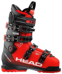 Горнолыжные ботинки мужские Head Advant Edge 105 Red-black