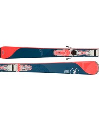 Горные лыжи женские Rossignol Temptation 80 (Xpress) gr-orange