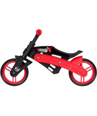 Беговел детский Nijdam Balance Bike Adjustable N Rider Black-Red ZWR