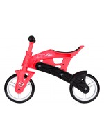 Беговел детский Nijdam Balance Bike Adjustable N Rider Pink-Black ROZ