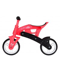 Беговел детский Nijdam Balance Bike Adjustable N Rider Pink-Black ROZ