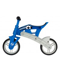 Беговел детский Nijdam Balance Bike Adjustable N Rider Blue-Grey BLG