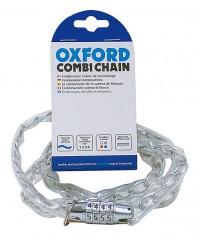 Велосипедный замок Oxford Clear Sleeved Combination Lock 36