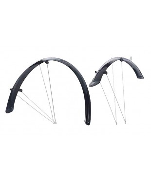 Крылья для велосипеда Oxford 700c Hybrid 56mm Mudguard Set Black