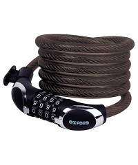 Велосипедный замок Oxford Viper12 Smoke 1.8m x 12mm